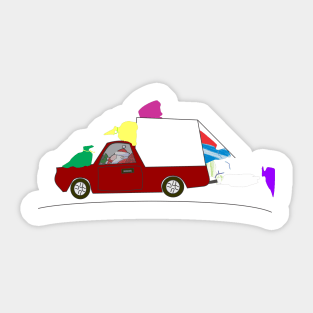 Santa Claus Sticker